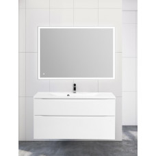 Тумба подвесная с раковиной BelBagno MARINO-H60-1000-2C-SO-BL-P