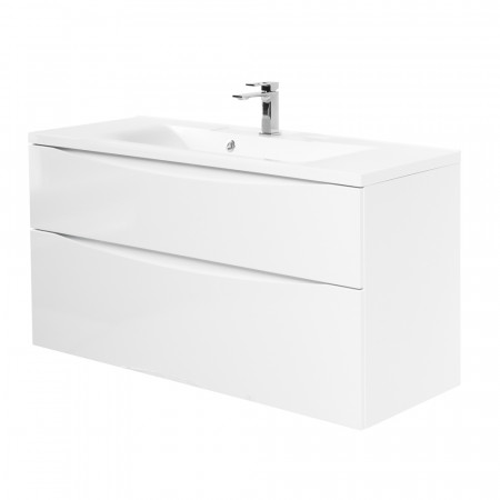 Тумба подвесная с раковиной BelBagno MARINO-H60-1000-2C-SO-BL-P Тумба подвесная с раковиной BelBagno MARINO-H60-1000-2C-SO-BL-P