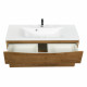 Тумба подвесная с раковиной BelBagno MARINO-H60-1100-2C-SO-RN-P Тумба подвесная с раковиной BelBagno MARINO-H60-1100-2C-SO-RN-P