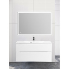 Тумба подвесная с раковиной BelBagno MARINO-H60-1100-2C-SO-BL-P