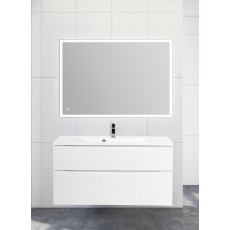 Тумба подвесная с раковиной BelBagno MARINO-H60-1100-2C-SO-BL-P