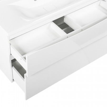 Тумба подвесная с раковиной BelBagno MARINO-H60-1100-2C-SO-BL-P Тумба подвесная с раковиной BelBagno MARINO-H60-1100-2C-SO-BL-P