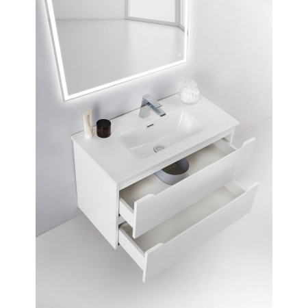 Тумба подвесная с раковиной BelBagno ETNA39-700/390-2C-SO-BL-P+BB700/390ETL Тумба подвесная с раковиной BelBagno ETNA39-700/390-2C-SO-BL-P+BB700/390ETL