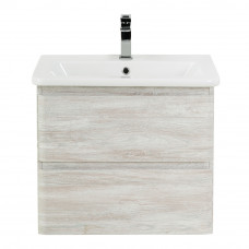 Тумба подвесная с керамической раковиной BelBagno ALBANO-CER-600-2C-SO-RVB