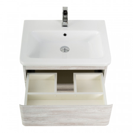 Тумба подвесная с керамической раковиной BelBagno ALBANO-CER-600-2C-SO-RVB Тумба подвесная с керамической раковиной BelBagno ALBANO-CER-600-2C-SO-RVB