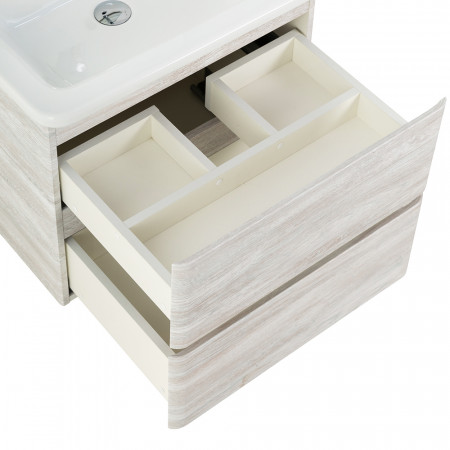 Тумба подвесная с керамической раковиной BelBagno ALBANO-CER-600-2C-SO-RVB Тумба подвесная с керамической раковиной BelBagno ALBANO-CER-600-2C-SO-RVB