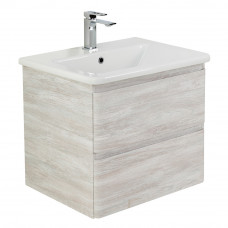 Тумба подвесная с керамической раковиной BelBagno ALBANO-CER-600-2C-SO-RVB