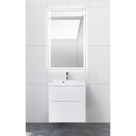 Тумба подвесная с раковиной BelBagno MARINO-H60-600-2C-SO-BL-P Тумба подвесная с раковиной BelBagno MARINO-H60-600-2C-SO-BL-P