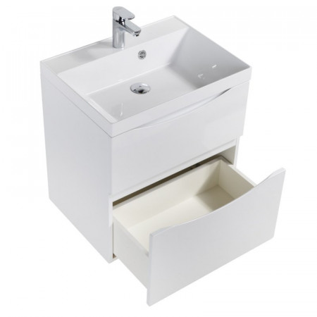 Тумба подвесная с раковиной BelBagno MARINO-H60-600-2C-SO-BL-P Тумба подвесная с раковиной BelBagno MARINO-H60-600-2C-SO-BL-P