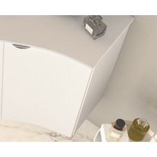 Мебель для ванной комнаты CEZARES RIALTO 104 см правосторонняя Bianco opaco 55170 + 55176