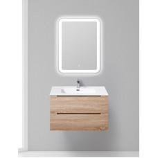 Тумба подвесная под раковину BelBagno ETNA Rovere Bianco 80 см ETNA-800-2C-SO-WO-P