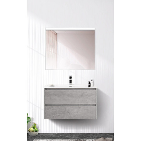 Тумба подвесная с раковиной BelBagno KRAFT-700-2C-SO-CG Тумба подвесная с раковиной BelBagno KRAFT-700-2C-SO-CG