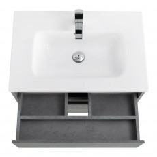 Тумба подвесная с раковиной BelBagno KRAFT-700-2C-SO-CG