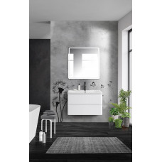 Тумба подвесная с раковиной BelBagno ALBANO-900-2C-SO-BL