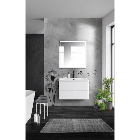 Тумба подвесная с раковиной BelBagno ALBANO-900-2C-SO-BL Тумба подвесная с раковиной BelBagno ALBANO-900-2C-SO-BL