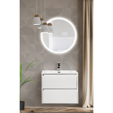 Тумба подвесная с раковиной BelBagno KRAFT-700-2C-SO-BO
