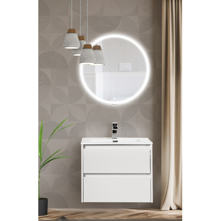 Тумба подвесная с раковиной BelBagno KRAFT-700-2C-SO-BO Тумба подвесная с раковиной BelBagno KRAFT-700-2C-SO-BO