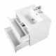 Тумба подвесная с раковиной BelBagno KRAFT-700-2C-SO-BO Тумба подвесная с раковиной BelBagno KRAFT-700-2C-SO-BO