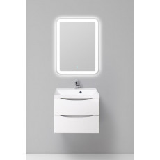 Тумба подвесная с раковиной BelBagno MARINO-700-2C-SO-BL-P