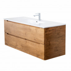Подвесная тумба с раковиной BelBagno ETNA Rovere Nature 120 см ETNA-1200-2C-SO-RN-P + BB1200ETL