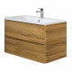 Тумба подвесная с раковиной BelBagno ALBANO-900-2C-SO-RR Тумба подвесная с раковиной BelBagno ALBANO-900-2C-SO-RR