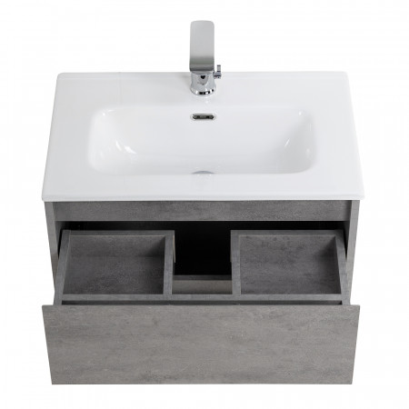 Тумба подвесная с раковиной BelBagno KRAFT 39-500/390-2C-SO-CG Тумба подвесная с раковиной BelBagno KRAFT 39-500/390-2C-SO-CG