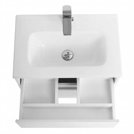 Тумба подвесная с раковиной BelBagno KRAFT 39-600/390-2C-SO-BO Тумба подвесная с раковиной BelBagno KRAFT 39-600/390-2C-SO-BO