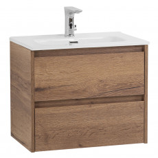 Тумба подвесная с раковиной BelBagno KRAFT 39-500/390-2C-SO-RT
