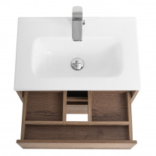 Тумба подвесная с раковиной BelBagno KRAFT 39-500/390-2C-SO-RT