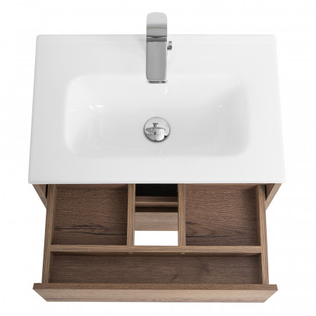 Тумба подвесная с раковиной BelBagno KRAFT 39-500/390-2C-SO-RT Тумба подвесная с раковиной BelBagno KRAFT 39-500/390-2C-SO-RT