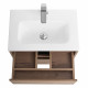 Тумба подвесная с раковиной BelBagno KRAFT 39-500/390-2C-SO-RT Тумба подвесная с раковиной BelBagno KRAFT 39-500/390-2C-SO-RT