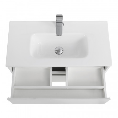 Тумба подвесная с раковиной BelBagno KRAFT 39-800/390-2C-SO-BO Тумба подвесная с раковиной BelBagno KRAFT 39-800/390-2C-SO-BO