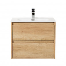 Тумба подвесная с раковиной BelBagno KRAFT-700-2C-SO-RNN