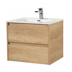 Тумба подвесная с раковиной BelBagno KRAFT-700-2C-SO-RNN