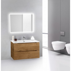 Тумба подвесная с раковиной BelBagno ETNA39-700/390-2C-SO-RN-P+BB700/390ETL