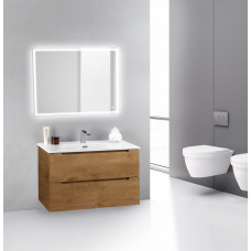Тумба подвесная с раковиной BelBagno ETNA39-600/390-2C-SO-RN-P+BB600/390ETL