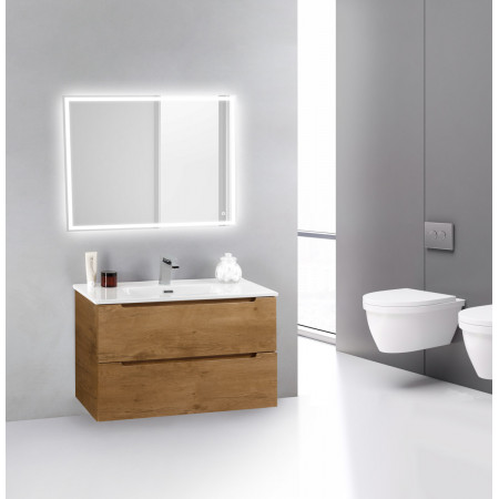 Тумба подвесная с раковиной BelBagno ETNA39-600/390-2C-SO-RN-P+BB600/390ETL Тумба подвесная с раковиной BelBagno ETNA39-600/390-2C-SO-RN-P+BB600/390ETL