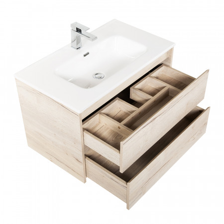 Тумба подвесная под раковину BelBagno KRAFT-800-2C-SO-RGB Тумба подвесная под раковину BelBagno KRAFT-800-2C-SO-RGB