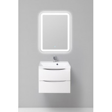 Тумба подвесная с раковиной BelBagno MARINO-600-2C-SO-BL-P