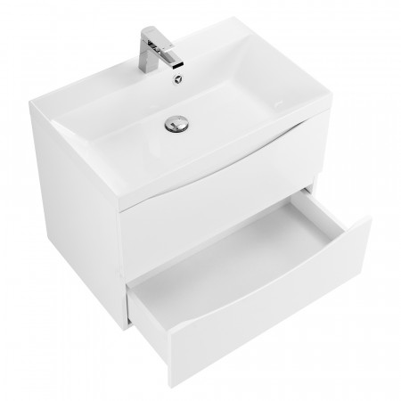 Тумба подвесная с раковиной BelBagno MARINO-600-2C-SO-BL-P Тумба подвесная с раковиной BelBagno MARINO-600-2C-SO-BL-P