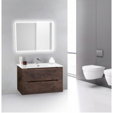 Тумба подвесная с раковиной BelBagno ETNA39-800/390-2C-SO-RW-P+BB800/390ETL