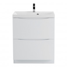 Тумба напольная с раковиной BelBagno MARINO-600-2C-PIA-BL-P