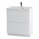 Тумба напольная с раковиной BelBagno MARINO-600-2C-PIA-BL-P Тумба напольная с раковиной BelBagno MARINO-600-2C-PIA-BL-P