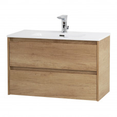 Тумба подвесная с раковиной BelBagno KRAFT 39-800/390-2C-SO-RNN