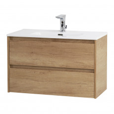 Тумба подвесная с раковиной BelBagno KRAFT 39-800/390-2C-SO-RNN