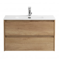 Тумба подвесная с раковиной BelBagno KRAFT 39-800/390-2C-SO-RNN