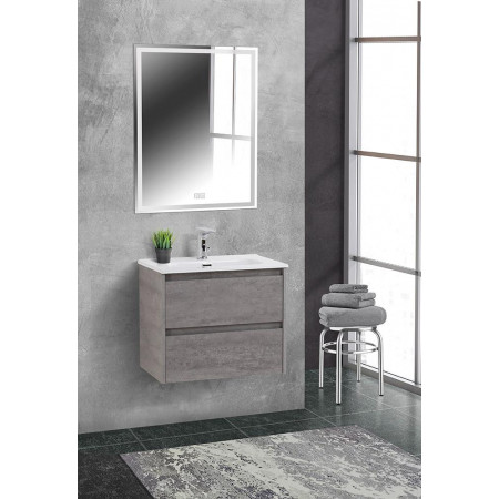 Тумба подвесная с раковиной BelBagno KRAFT 39-600/390-2C-SO-CG Тумба подвесная с раковиной BelBagno KRAFT 39-600/390-2C-SO-CG
