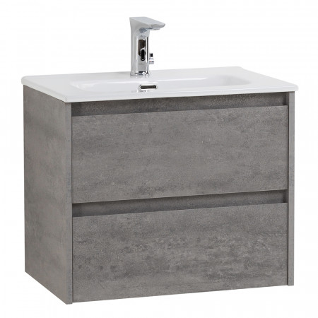 Тумба подвесная с раковиной BelBagno KRAFT 39-600/390-2C-SO-CG Тумба подвесная с раковиной BelBagno KRAFT 39-600/390-2C-SO-CG