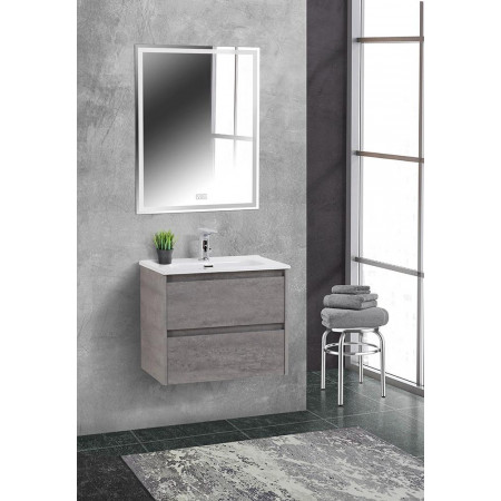 Тумба подвесная с раковиной BelBagno KRAFT 39-700/390-2C-SO-CG Тумба подвесная с раковиной BelBagno KRAFT 39-700/390-2C-SO-CG