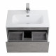 Тумба подвесная с раковиной BelBagno KRAFT 39-700/390-2C-SO-CG Тумба подвесная с раковиной BelBagno KRAFT 39-700/390-2C-SO-CG